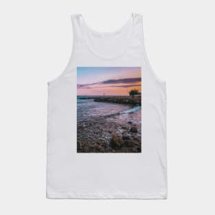 Sunset Summer Sky Sea Meditation Yoga Relax Tank Top